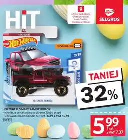 Selgros Hot Wheels mały samochodzik oferta