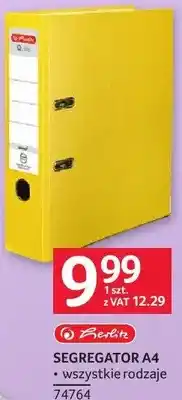 Selgros Segregator A4 wszystkie rodzaje oferta
