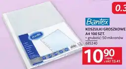 Selgros Koszulki groszowe Bantex A4 100 szt oferta