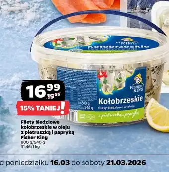 Netto Filety śledziowe Fisher King oferta