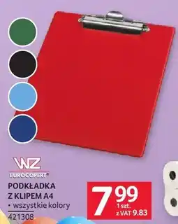 Selgros Podkładka z klipem A4 WNZ oferta