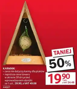 Selgros Karmnik dla ptaków oferta