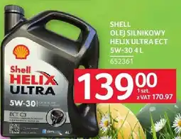 Selgros Olej silnikowy Shell Helix Ultra ECT 5W-30 oferta