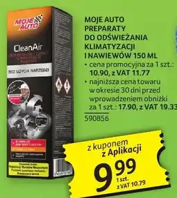 Selgros Preparaty Moje Auto czyszczenia klimatyzacji i nawiewów oferta