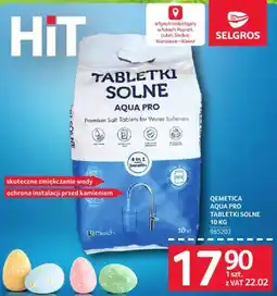 Selgros Tabletki solne Aqua Pro Jemetica oferta