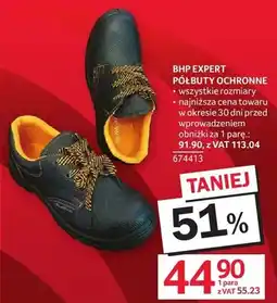 Selgros Półbuty ochronne BHP Expert oferta