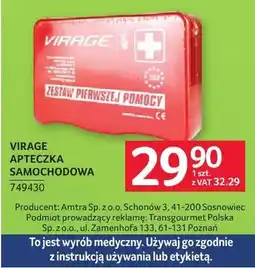 Selgros Apteczka samochodowa Virage oferta
