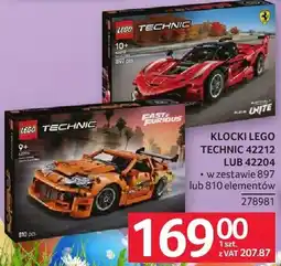 Selgros Klocki Lego Technic 42212 oferta