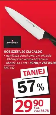 Selgros Nóż szefa 20 cm Caldo oferta