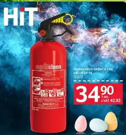 Selgros Gaśnica Ogniochron 1 kg ABC/M GP-1X oferta