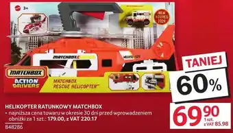 Selgros Helikopter ratunkowy Matchbox oferta
