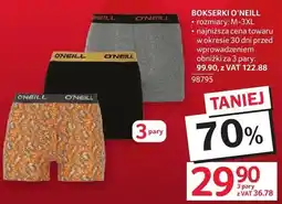 Selgros Bokserki O'Neill rozmiary M-3XL oferta