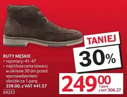 Selgros Buty męskie rozmiary 41-47 oferta