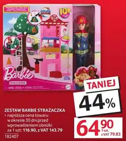 Selgros Zabawka Zestaw Barbie Strażaczka oferta