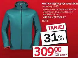 Selgros Kurtka męska Jack Wolfskin rozmiary S-2XL oferta
