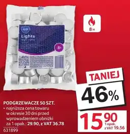 Selgros Podgrzewacze 50 SZT oferta