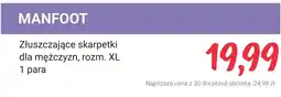 Rossmann Skarpetki złuszczające dla mężczyzn, rozm. XL, 1 para oferta
