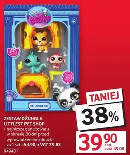 Selgros Zabawka Zestaw Dżungla Littlest Pet Shop oferta