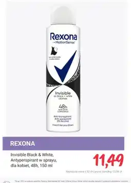 Rossmann Antyperspirant w sprayu Invisible Black & White dla kobiet 48h oferta