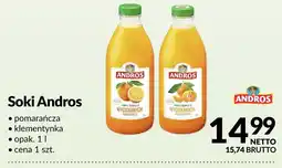 Makro Sok klementynka Andros oferta