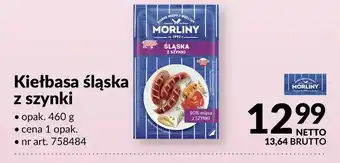 Makro Kiełbasa śląska z szynki Morliny oferta