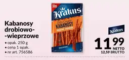 Makro Kabanosy drobiowo-wieprzowe Krakus oferta