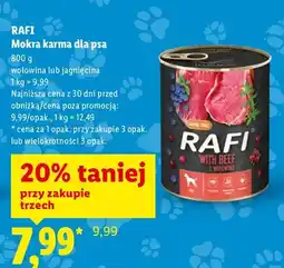 Lidl Mokra karma dla psa oferta