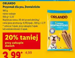 Lidl Przysmak dla psa Dentalsticks oferta