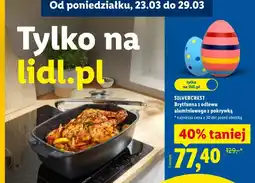 Lidl Brytfanna z odlewu aluminiowego z pokrywką oferta