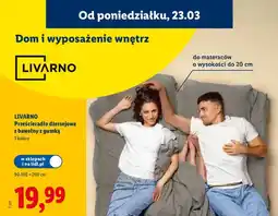 Lidl Prześcieradło dżersejowe z bawełny z gumką 90-100×200cm oferta