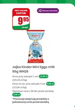 Dino Jajka Mini Eggs milk oferta