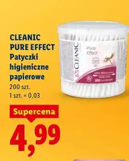 Lidl Patyczki higieniczne papierowe Pure Effect oferta