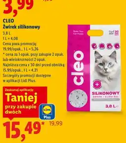Lidl Żwirek silikonowy oferta
