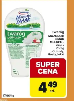 Carrefour Express Twaróg Mlekpol oferta