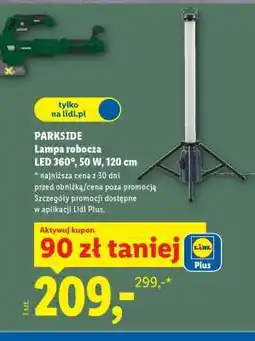 Lidl PARKSIDE Lampa robocza oferta