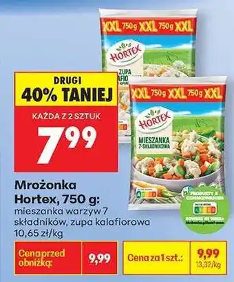 Biedronka Mrożonka Hortex, 750 g oferta