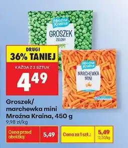 Biedronka Groszek/ marchewka mini Mroźna Kraina, 450 g oferta