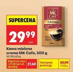 Biedronka Kawa mielona crema MK Cafe, 500 g oferta