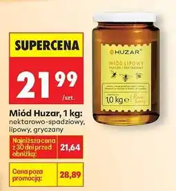 Biedronka Miód Huzar, 1 kg oferta