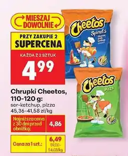 Biedronka Chrupki Cheetos, 110-120 g oferta