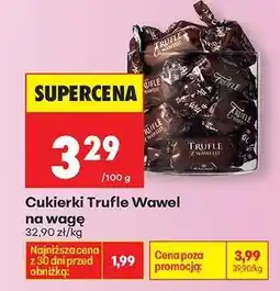 Biedronka Cukierki Trufle Wawel na wagę oferta