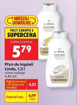 Biedronka Płyn do kąpieli Linda, 1,3 l oferta