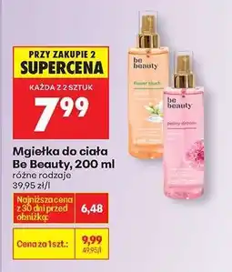 Biedronka Mgiełka do ciała Be Beauty 200 ml oferta