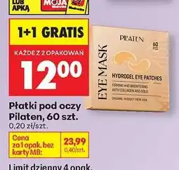 Biedronka Płatki pod oczy Pilaten, 60 szt oferta