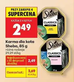 Biedronka Karma dla kota Sheba, 85 g oferta