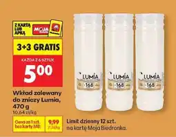 Biedronka Wkład zalewany do zniczy Lumia, 470 g oferta