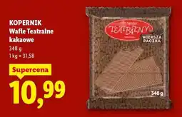 Lidl KOPERNIK Wafle Teatralne kakaowe oferta