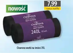 DUO-TES Cleanova worki na śmieci 35 l oferta