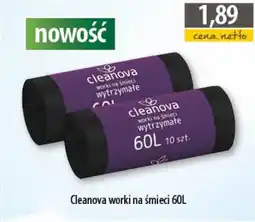 DUO-TES Cleanova worki na śmieci 60 l oferta