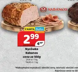 Delfin Nycówka Kabanos oferta